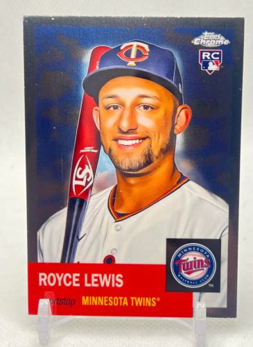 Topps Chrome Platinum Royce Lewis Rc Rookie Card Minnesota