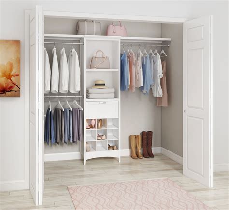 Modern Bedroom Allen Roth Closet Organizer