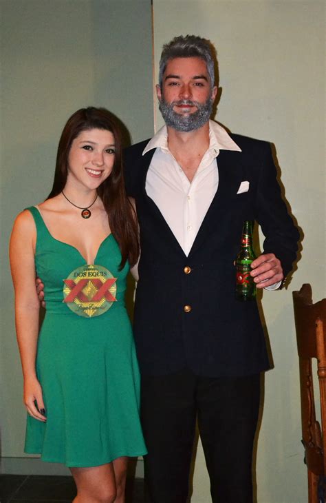The most interesting man in the world and his dos equis. | Halloween
