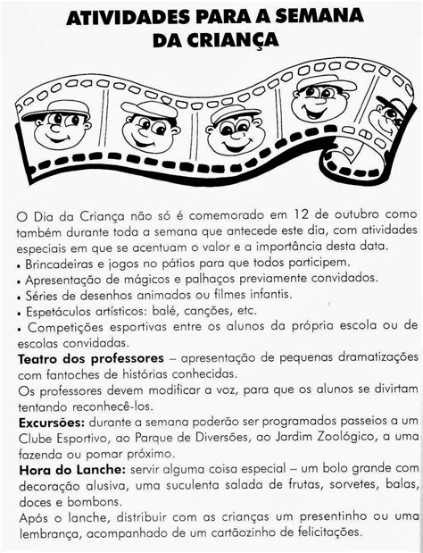 Atividade Semana Da Criança