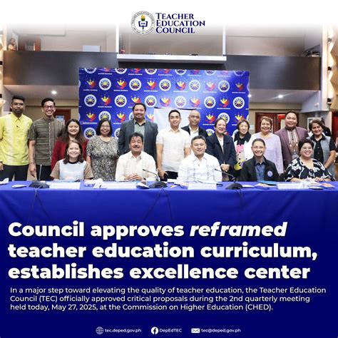 Council approves 𝙧𝙚𝙛𝙧𝙖𝙢𝙚𝙙... - Teacher Education Council | Facebook