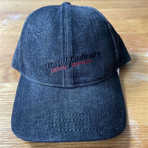 diesel denim division hat   worn depop