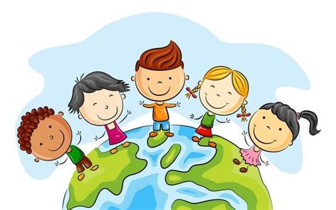 Kids Around The World Vector Art, Icons, and Graphics for Free Download