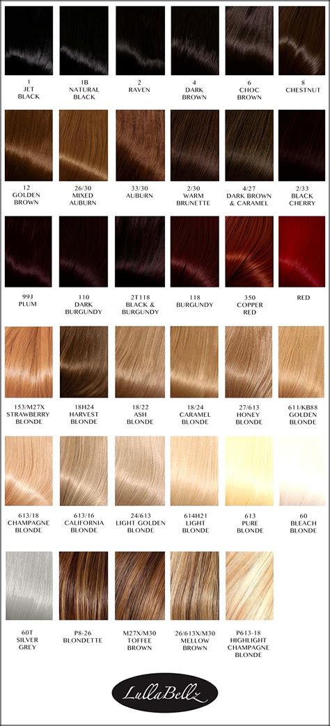 Clairol Hair Color Chart Clairol Color Wheel