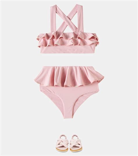 Bikini Oberteil Aman In Pink Marysia Bumby Mytheresa