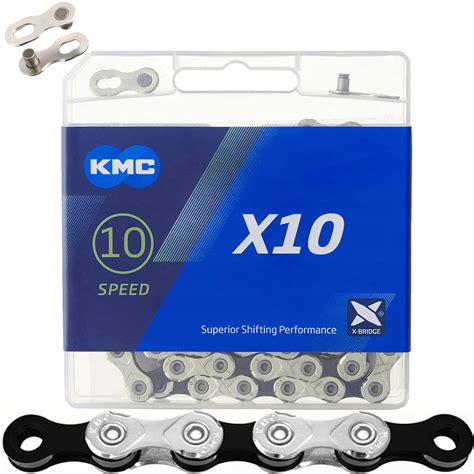 Łańcuch rowerowy KMC X10 93 10s SPINKA BOX BX10NB114 11757959329