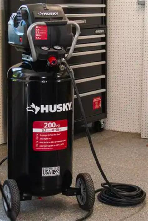 Husky Gal Air Compressor C H Psi Reviews And More