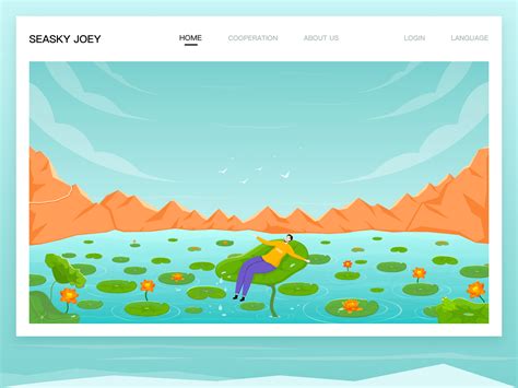 SEASKY by Joey Tang on Dribbble