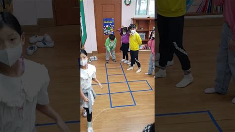 Hopscotch With Elementary 1st And 2nd Graders Teaching English In