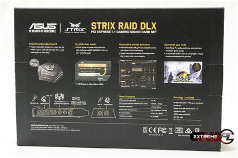 Reviewasus Strix Raid Dlx 71sound Card ที่มาพร้อม Radar ในการบอกทิศ