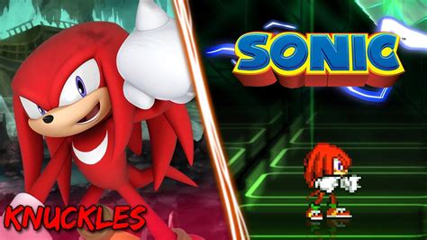 Mugen Char Knuckles Char Academy Edit By Inseph Youtube