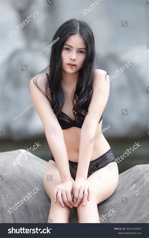 Portrait Asian Sexy Woman Wear Bikini Stock Photo 2227191427 Shutterstock