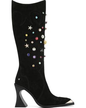 Women S Naked Wolfe Knee High Boots From Lyst