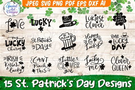 St. Patrick's Day SVG Bundle | St Patrick's Day Quotes