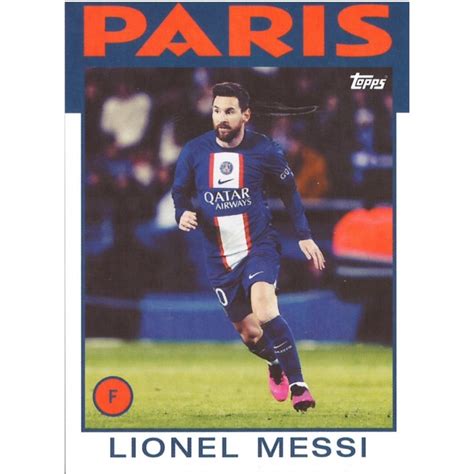 Comprar Trading Card Lionel Messi Topps Topps Psg Official Team