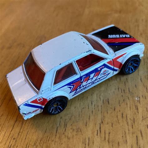 Mattel Toys Mattel Hot Wheels Car Toy Datsun Bluebird Made In Malaysia In Good Condition