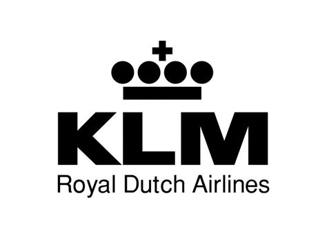 KLM Airlines New Black Logo PNG vector in SVG, PDF, AI, CDR format