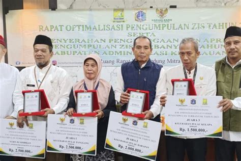 Baznas Kepulauan Seribu Targetkan Zis Rp Miliar Antara News