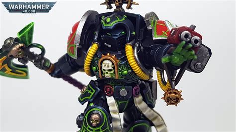 Dark Angels Librarian In Terminator Armour Warhammer 40K YouTube