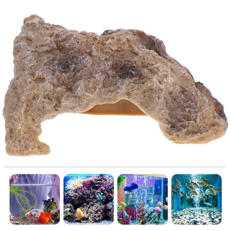 5 PCS Aquascape Decoration Resin Aquarium Cave Rock Fish Tank Accessory