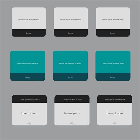 premium vector vector illustration question  answer interface