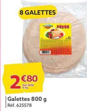 Promo Galettes G Chez Gifi Icatalogue Fr