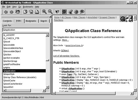 Разработка графического интерфейса с помощью библиотеки Qt3