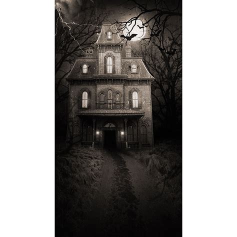 Click Props Backdrops Haunted House Backdrop 7 X 13 Mmdp774