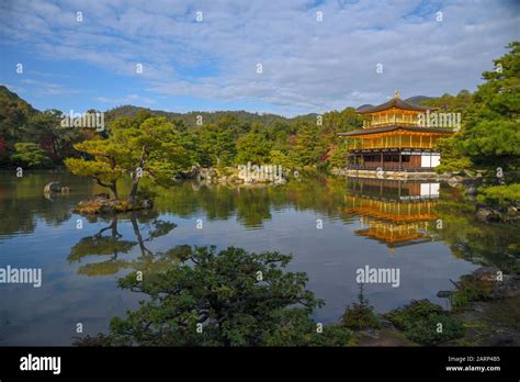 Beautiful View Of Kinkakuji Temple Japan Stock Photo Alamy
