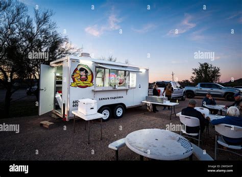 A Roadside Taco And Mexican Food Stand Beside The Highway Why Arizona