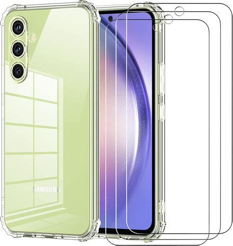 YNMEacc Cover Per Samsung Galaxy A54 5G Trasparente Samsung A54 Cover