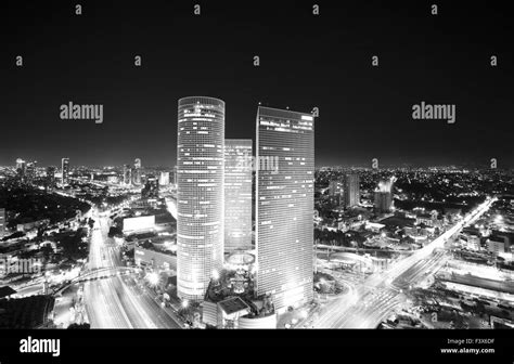 Tel Aviv skyline at Stock Photo - Alamy