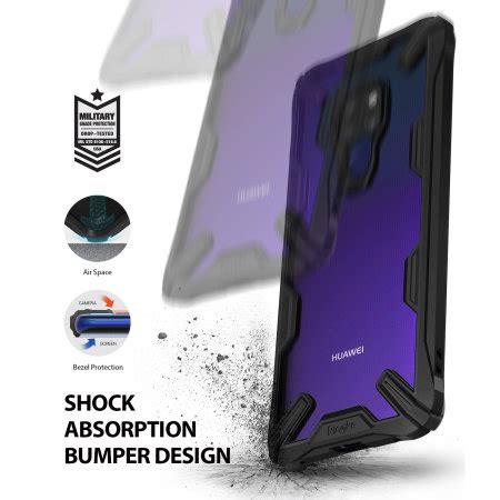 Funda Huawei Mate Rearth Ringke Fusion X Negra Opiniones