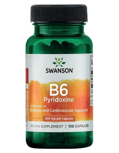 B6 Pyridoxine 100mg • Home Shopping Selections