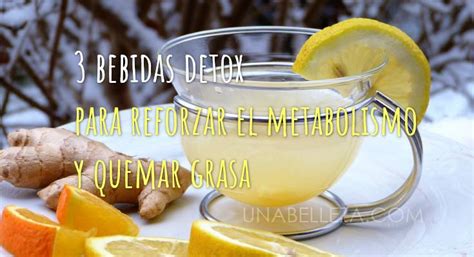 Bebidas Detox Caseras Té Verde Limon y Cúrcuma y Más