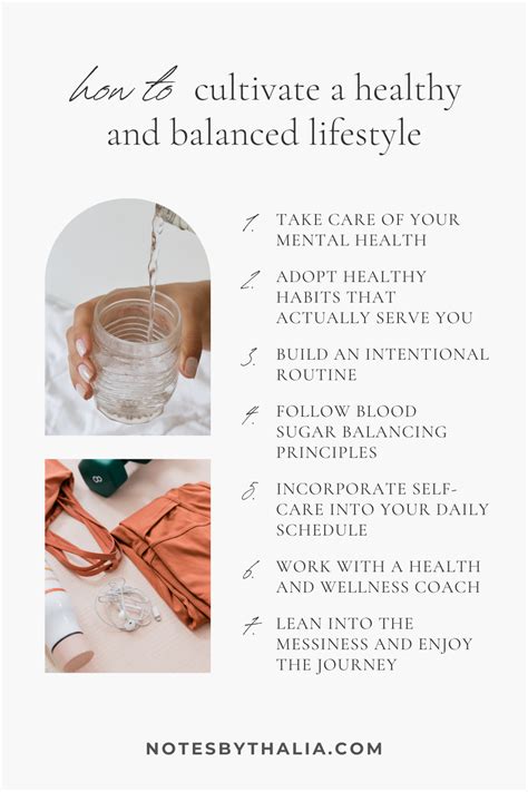 How to cultivate a healthy a balanced lifestyle in 7 simple steps ... 