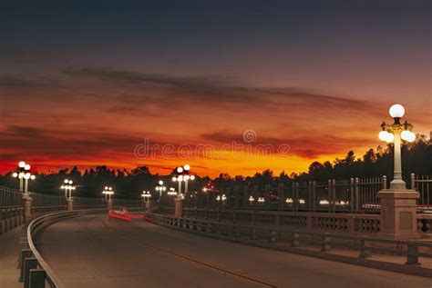 The Colorado Street Bridge Pasadena Stock Image Image Of Architecture