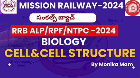 RBB ALP TECH NTPC 2024 Cell Cell Structure And Function Biology SSC