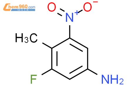 6942 43 4 Benzenamine 3 fluoro 4 methyl 5 nitro 化学式结构式分子式mol 960化工网