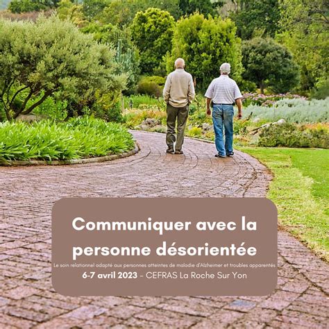 Communiquer avec la personne désorientée CEFRAS