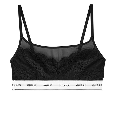 Guess Belle Bralette Triangle Bralettes