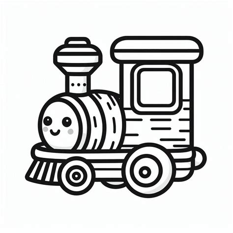 Desenhos Trem Para Colorir - 10