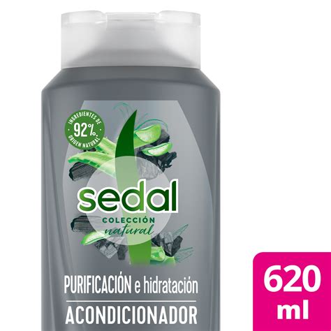 Tratamiento Acondicionador Sedal Purificación e Hidratación Carbón