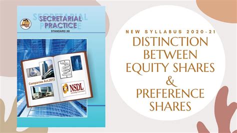 C 12th Sec Prac Sp Chap 2 Distinction Between Equity Shares