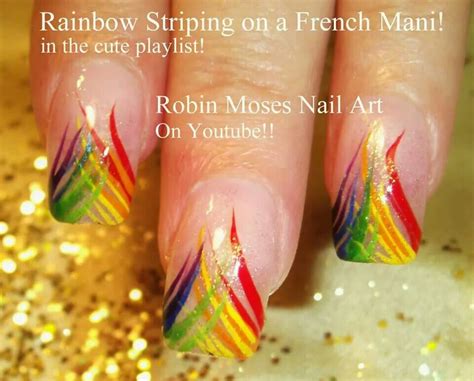 Robin Moses Nail Art Stripes Striped Nails Stripes Design Cute Nail