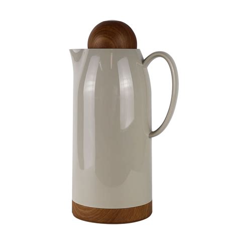 Garrafa Térmica Inox Colin Nude Litro MadeiraMadeira