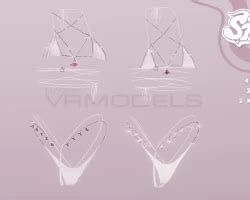 Itty Bitty Bikini VRModels 3D Models For VR AR And CG Projects