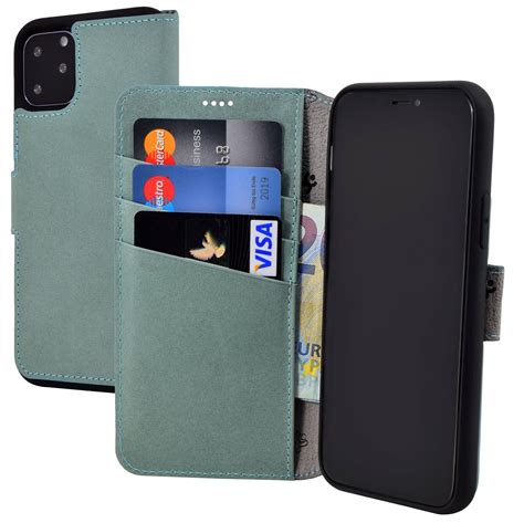 Iphone H Lle Book Style Tasche Echt Leder Wallet Case Klapp