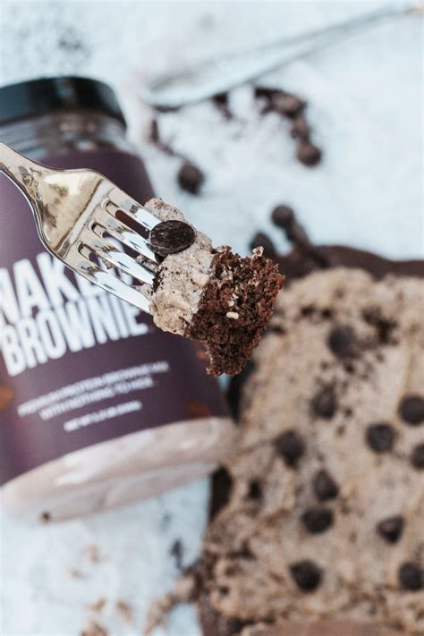 Naked Protein Brownies And Coffee Frosting