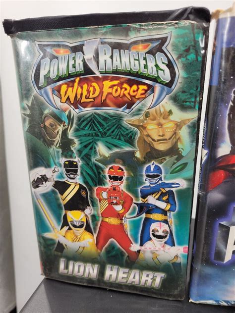 Mighty Morphin Power Rangers VHS Lot Lightspeed Rescue Wild Force 1995